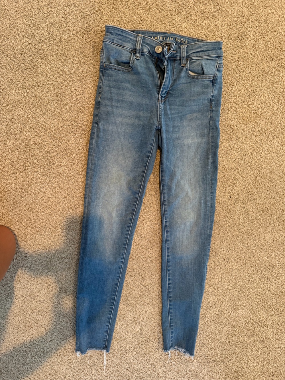 American Eagle Outfitters Men's Light Wash Skinny Jeans
